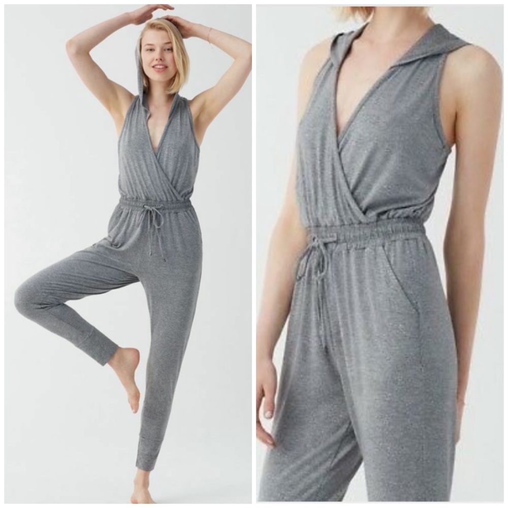 NWT Splendid Jumpsuit Marled Grey Size Small - Picture 5 of 10